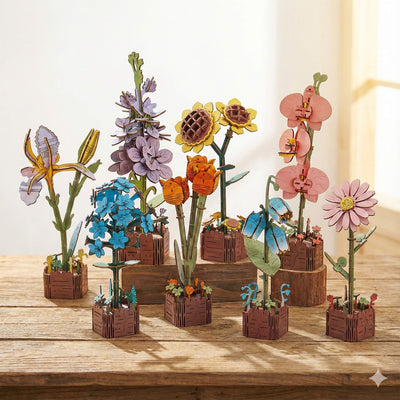 DIY Wooden Flowers