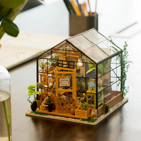 Miniature greenhouse model kit hotsell