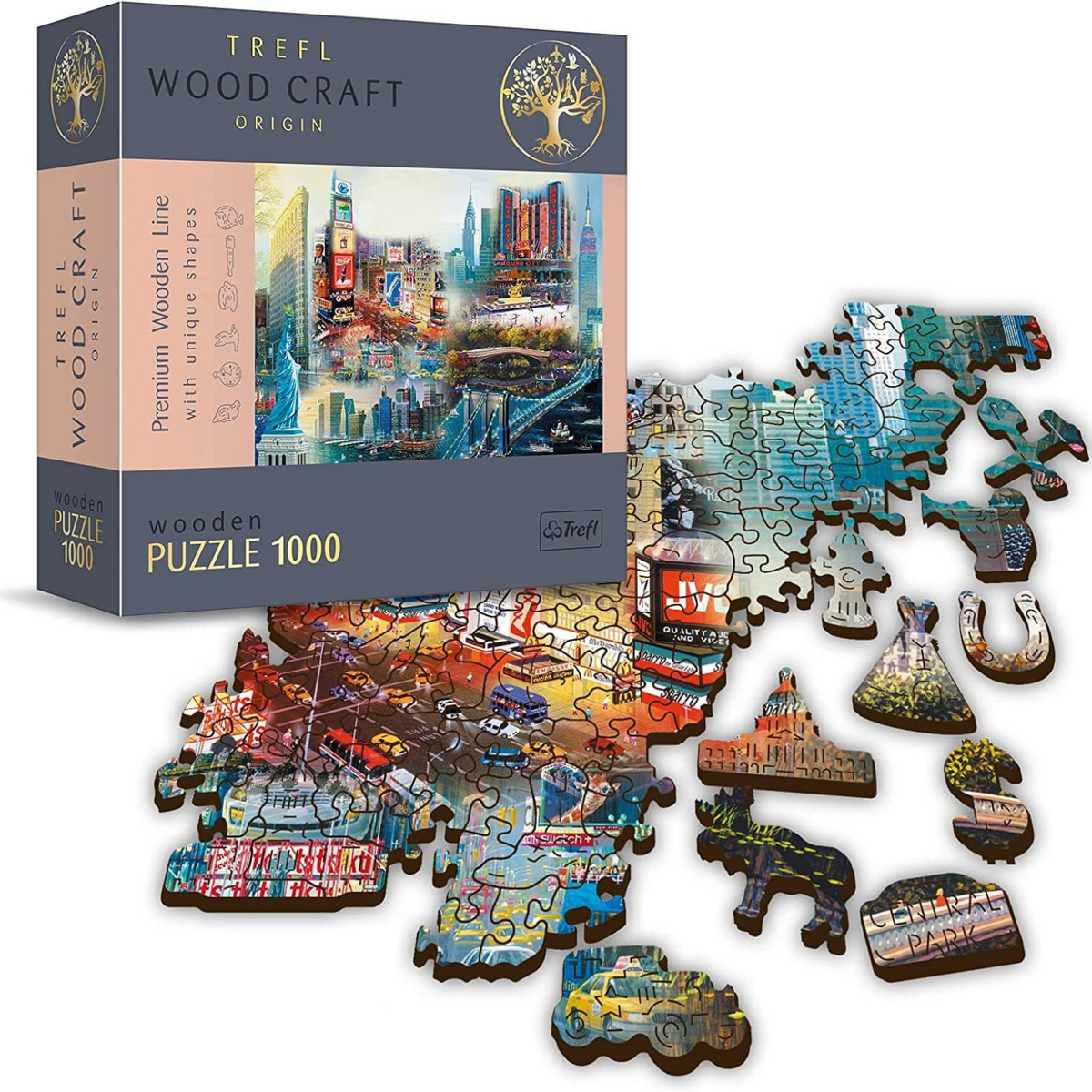 Trefl Puzzle 1000 Pieces, Brand New Unopened, Premium Quality Jigsaw, City